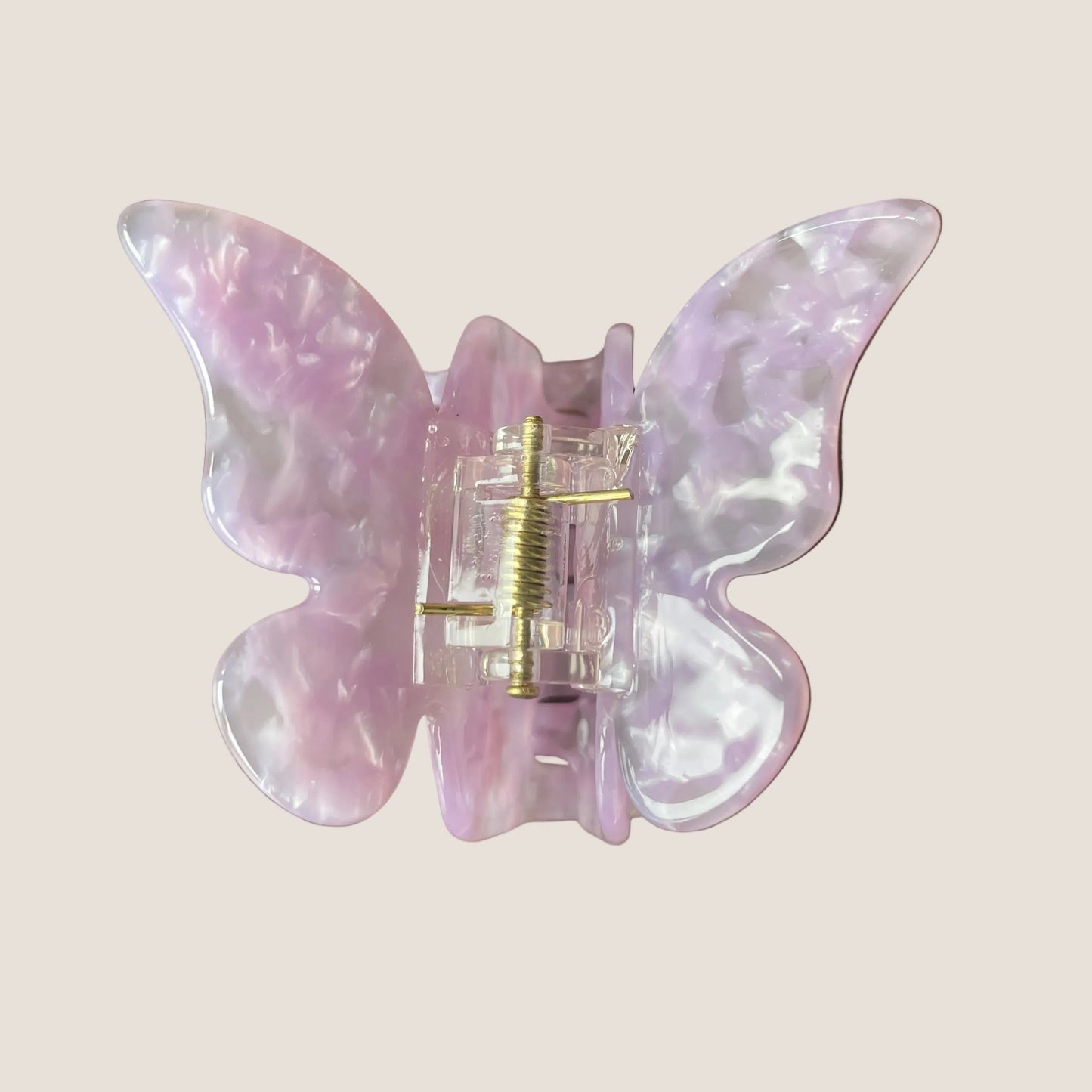 Purple Butterfly Hair Claw