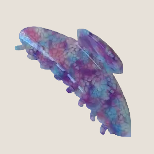 Colourful claw on a white background