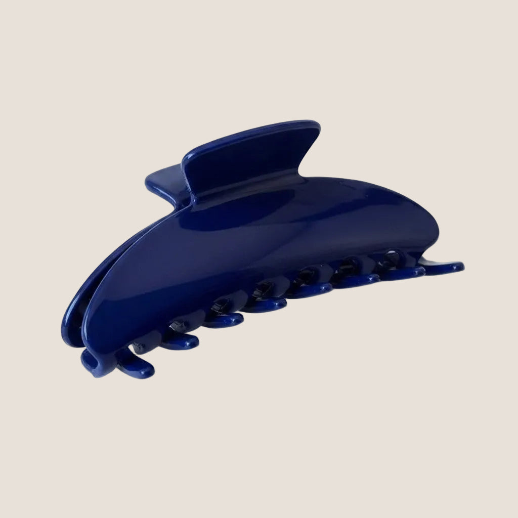 Navy Hair Claw