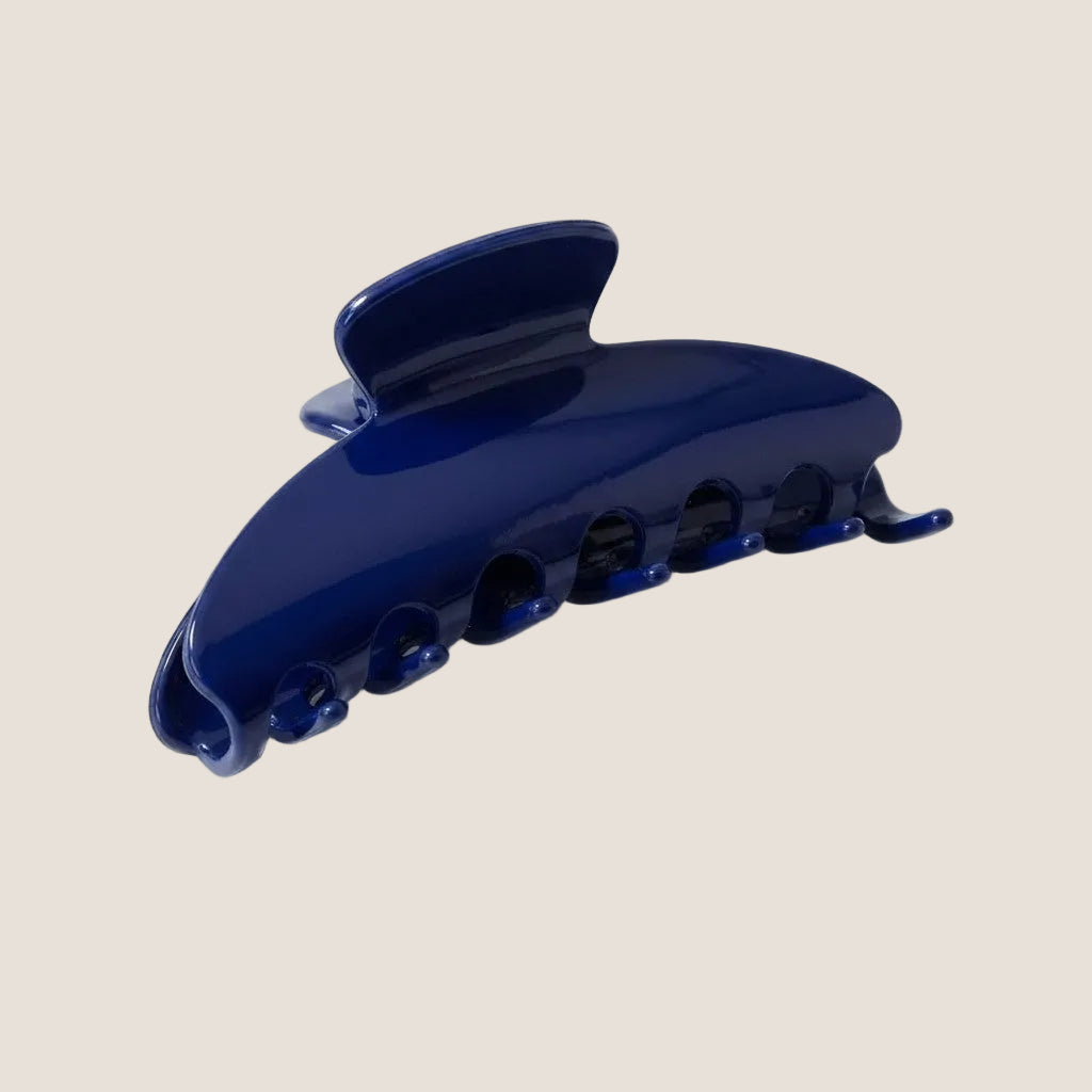 Navy Hair Claw