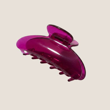 Pink Sheer Hair Claw