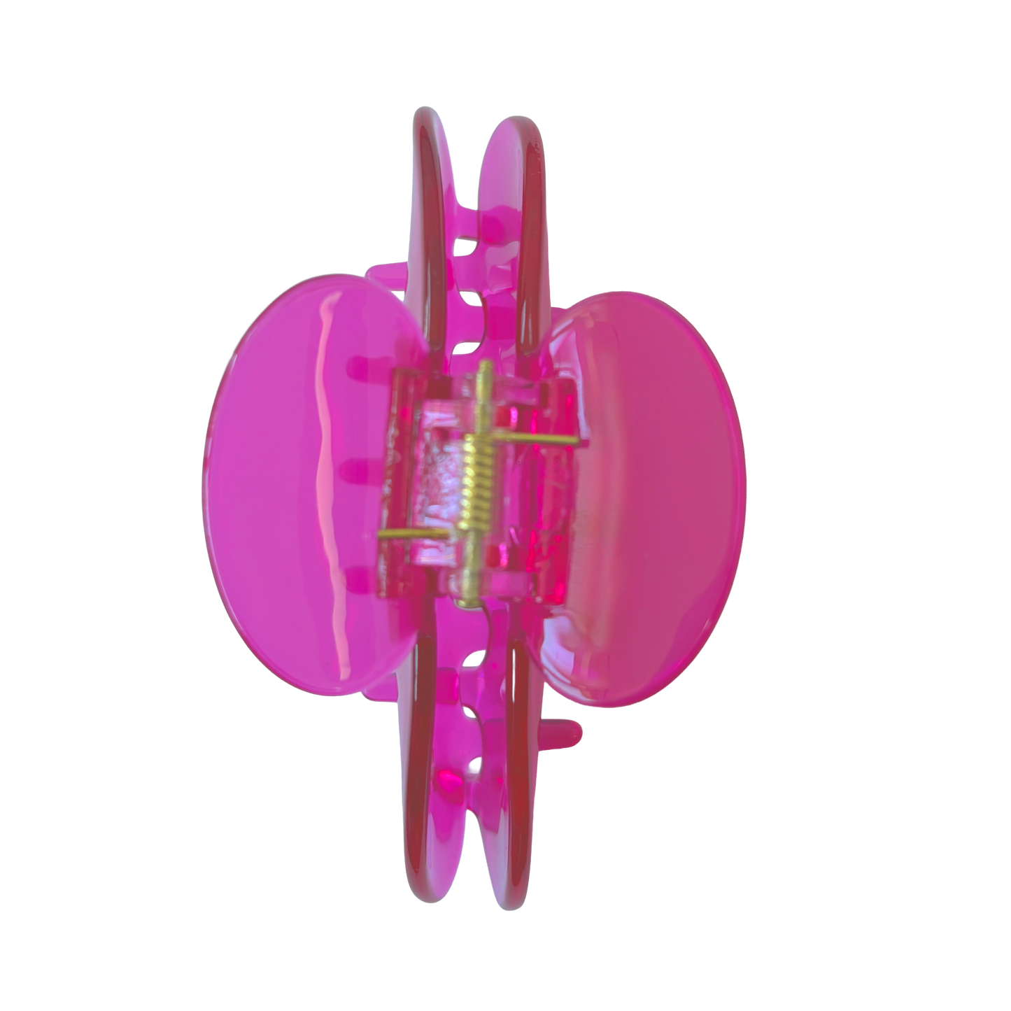 Pink Sheer Hair Claw
