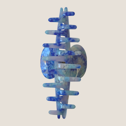 Ocean Blue Long Hair Claw