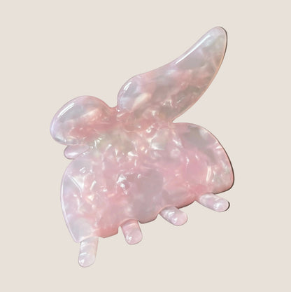 Pink Butterfly Hair Claw