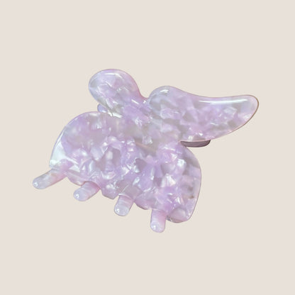 Purple Butterfly Hair Claw