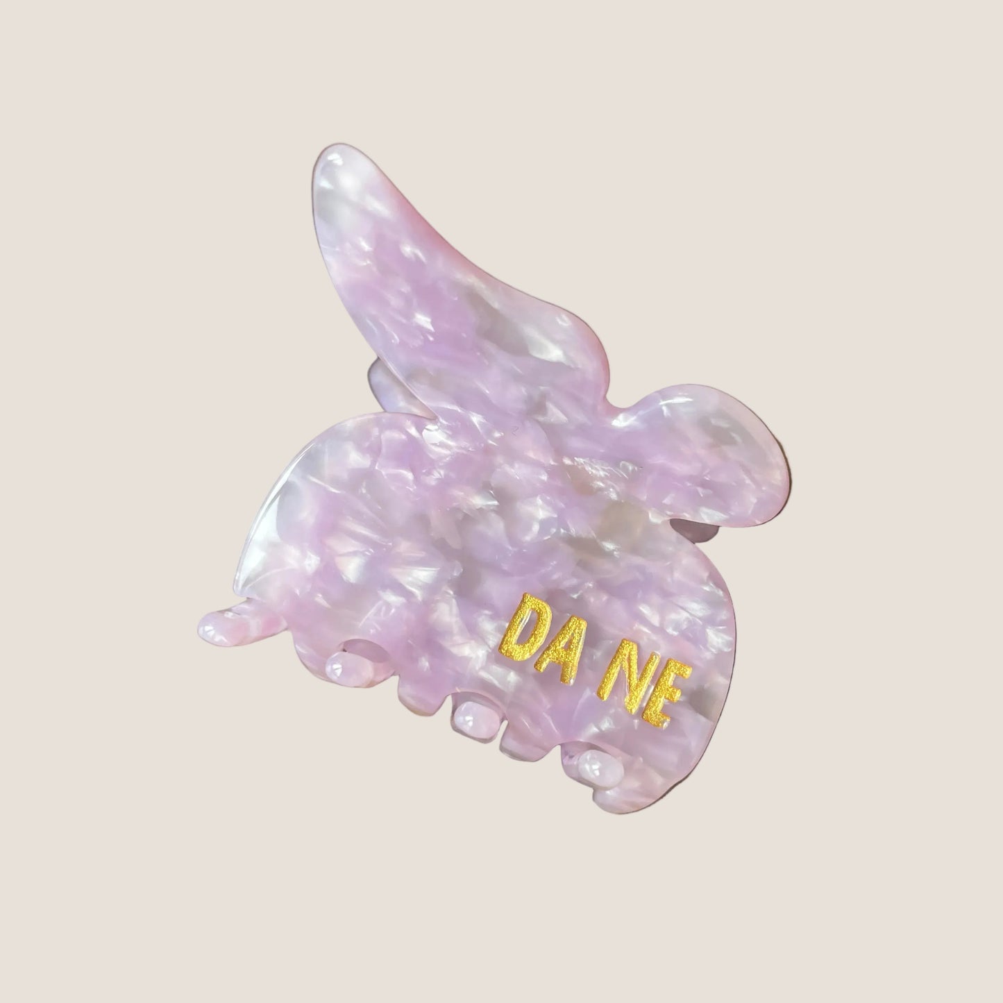Purple Butterfly Hair Claw
