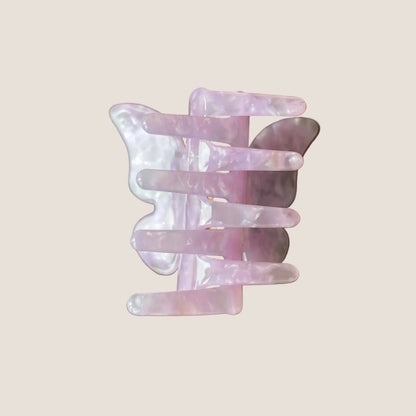 Purple Butterfly Hair Claw